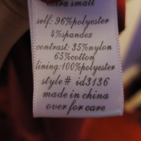 Dark red dress from Francesca's. - Picture 3 of 5